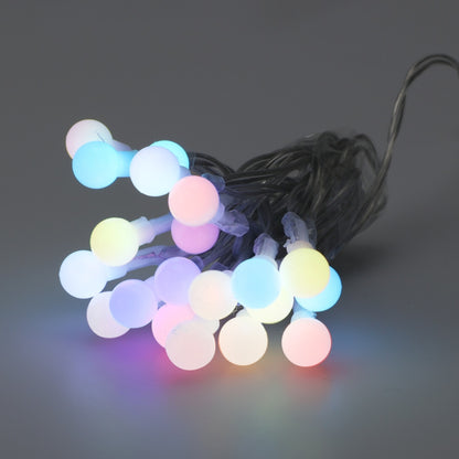 EH LED ljósketa 20led fleirlitt t/batterí