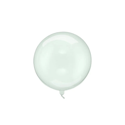 PD Ballón Orbz Ø40cm krystal grøn 40L