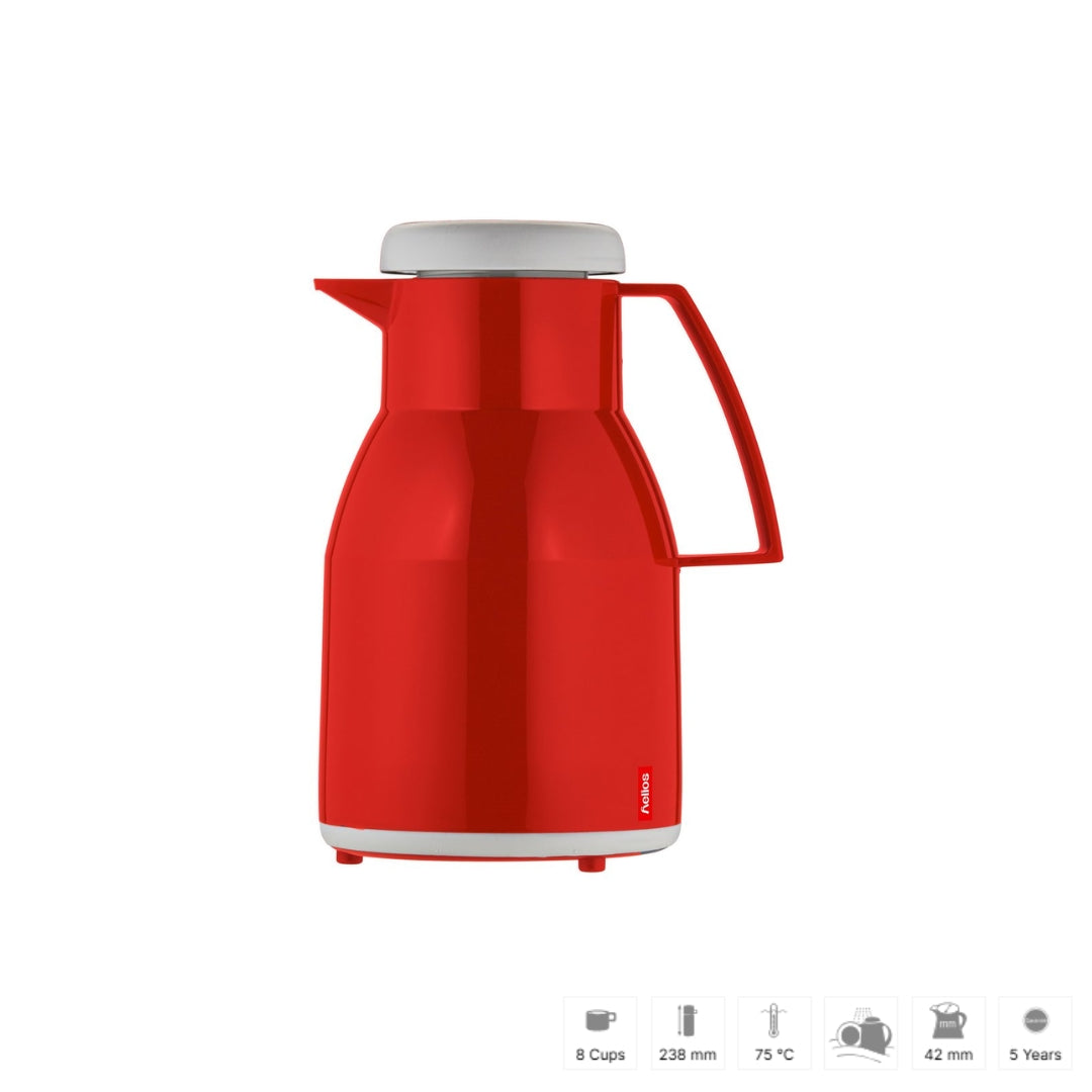 Helios termokanna Dishwasher-proof 1L reyð
