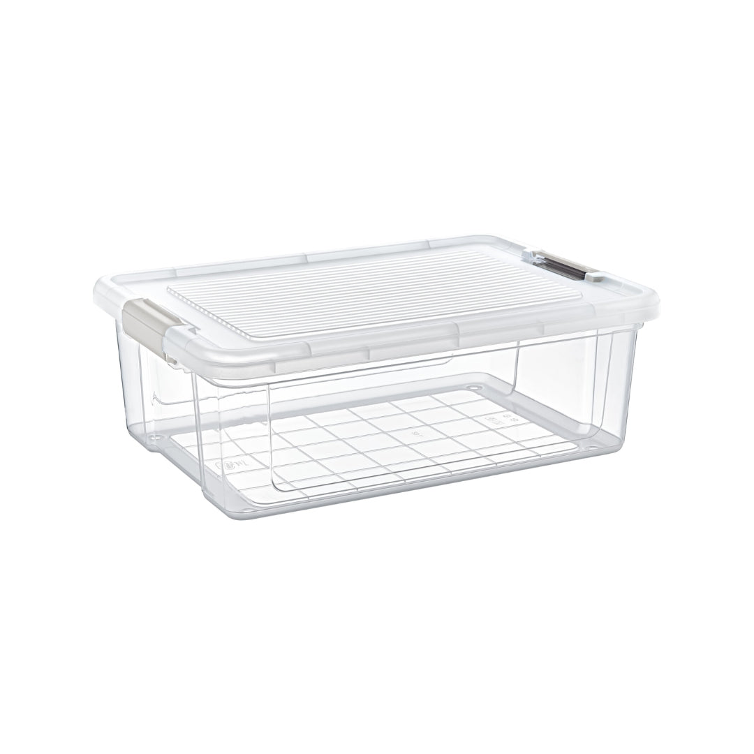 EH Plastkassi 20L v/lok matvørug.PP 49x34x17cm