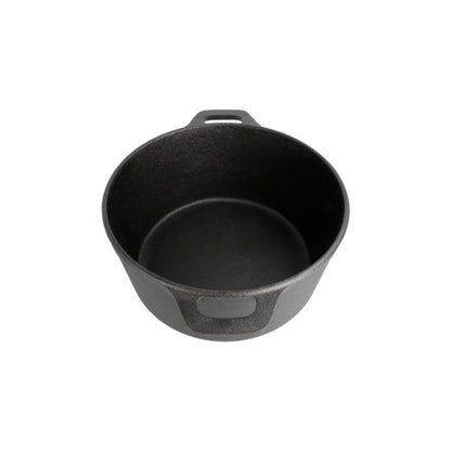 Stoypijarnsgrýta v/loki 4,8L Ø25,5cm svørt