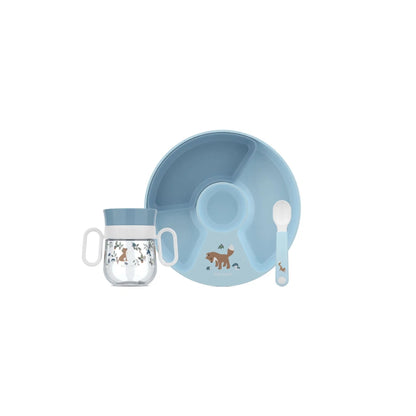 Barnasett Forest friends koppur, tallerkur &amp; skeið