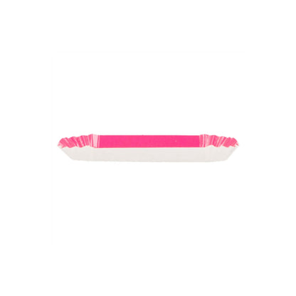 Brelltallerkur papp 3254x8cm Pink 100stk