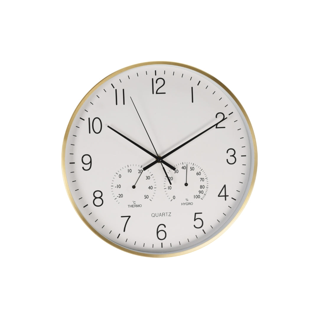 EH Veggjaklokka Ø38cm B4,2cm Aluminum