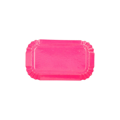Brelltallerkur papp 3254x8cm Pink 100stk