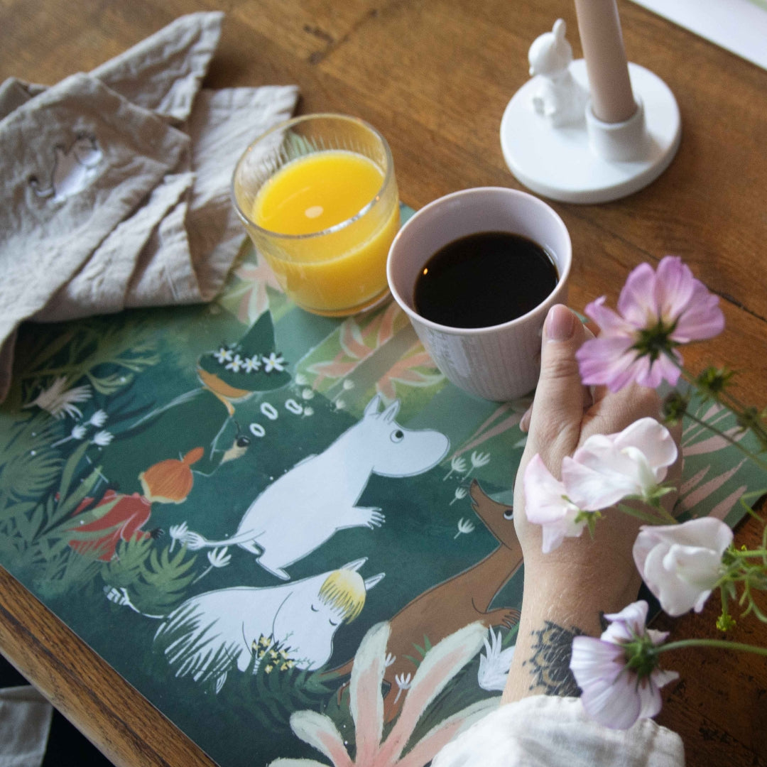 Dekkserviettur Mumi 38,7x29cm 2stk