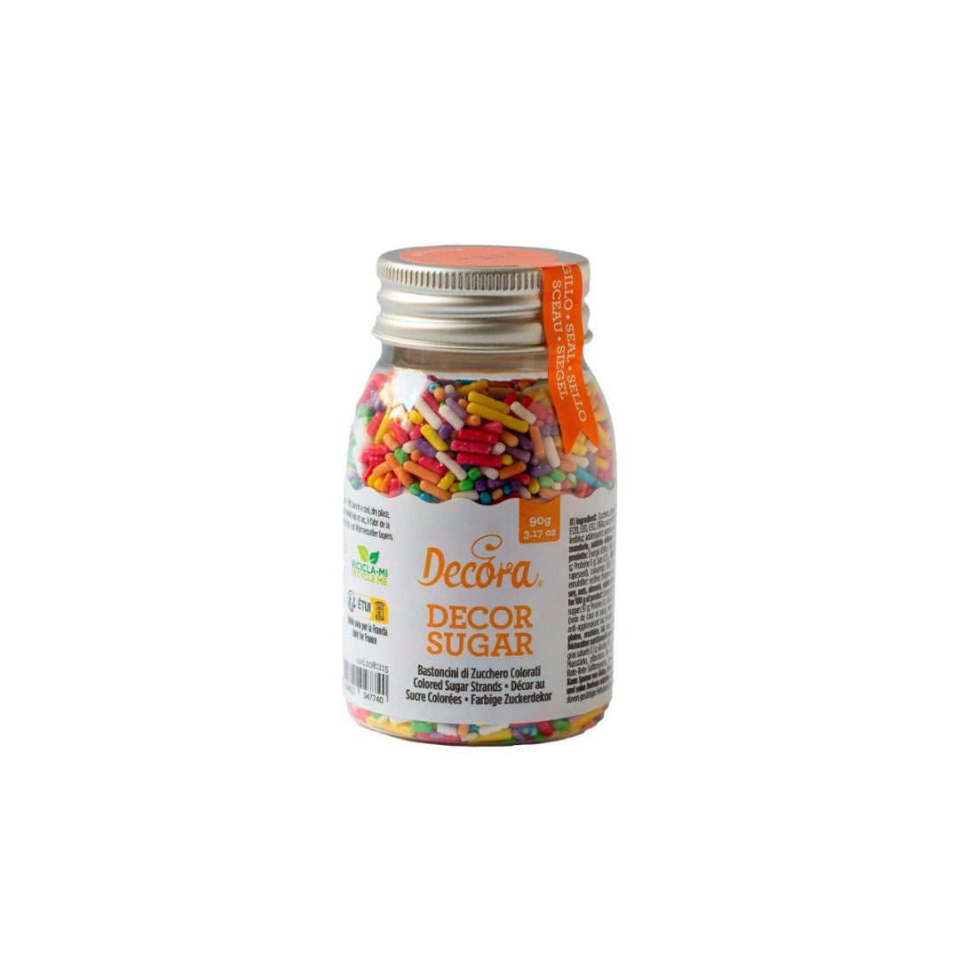 Decora Skreytsukur tivoli marglitt pinnar 90gr