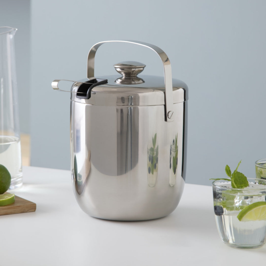 Ísspann v/tong 2,8L glans stál Elegant