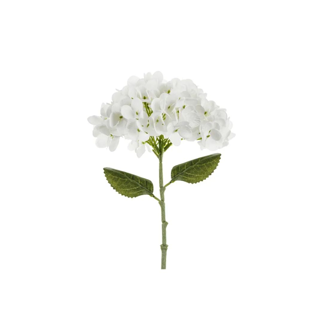 Party Deco Hortensia hvítt 35cm