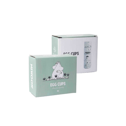 Eggjabikør Mumi hvítt 5cm 4stk