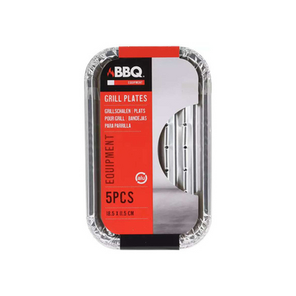 Alubakki grill 18,5x11,5cm 5stk