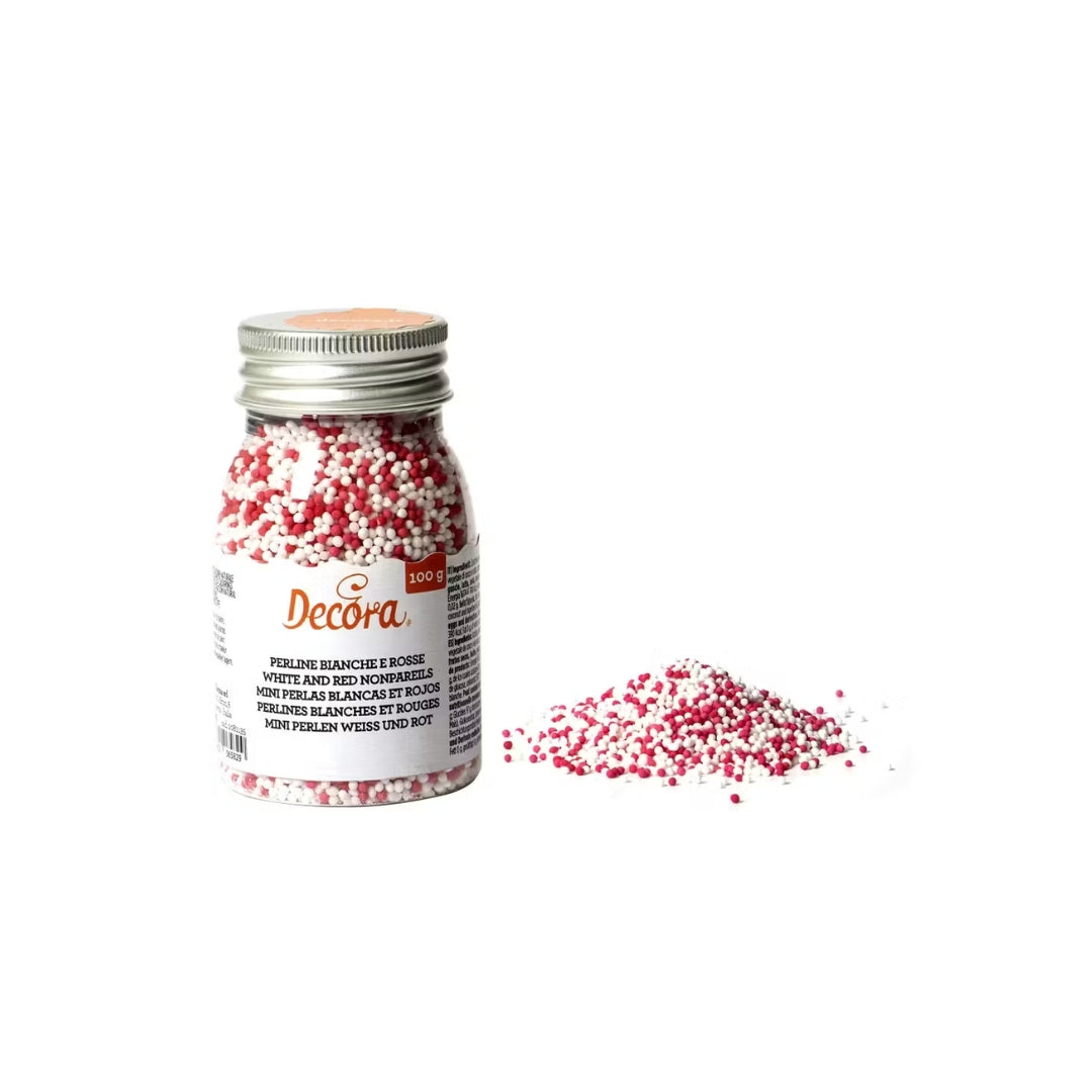 Skreytsukur reytt, hvítt 100gr Ø1,5mm