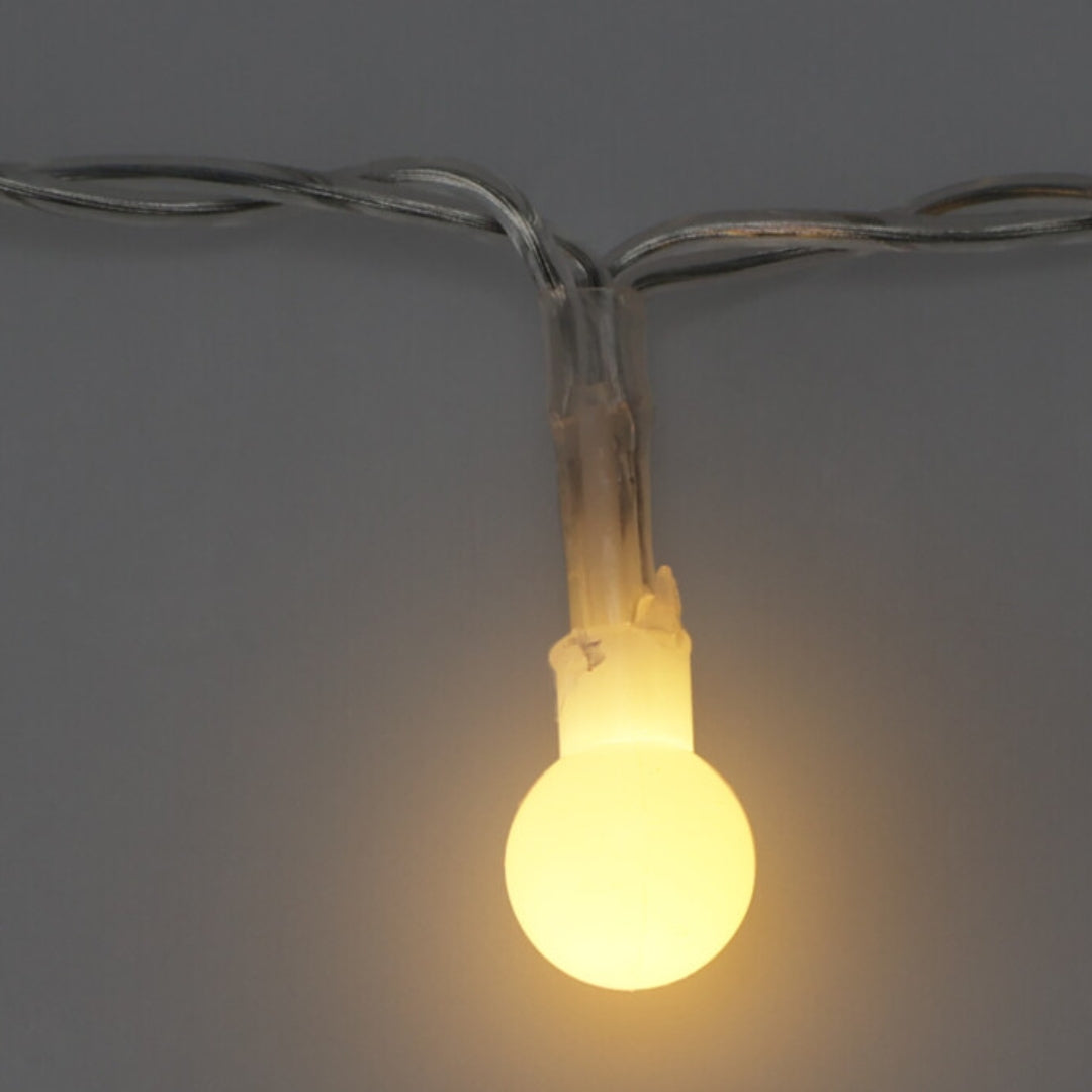 EH LED ljósketa 20led heithvít t/batterí