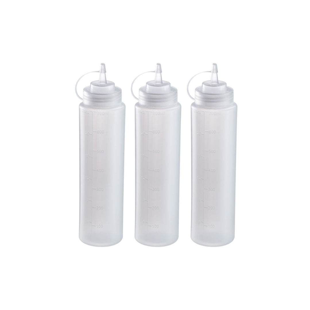 Dressingafløskur 3stk 700ml v/máti uttan BPA