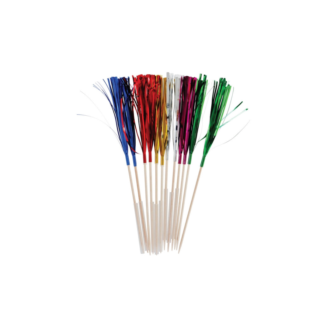 Kokteylpinnar litir H15cm 12stk|Kart/24