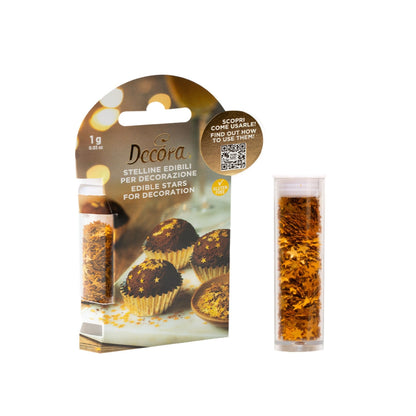 Skreytsukur stjørnur 1gr Ø0,35cm