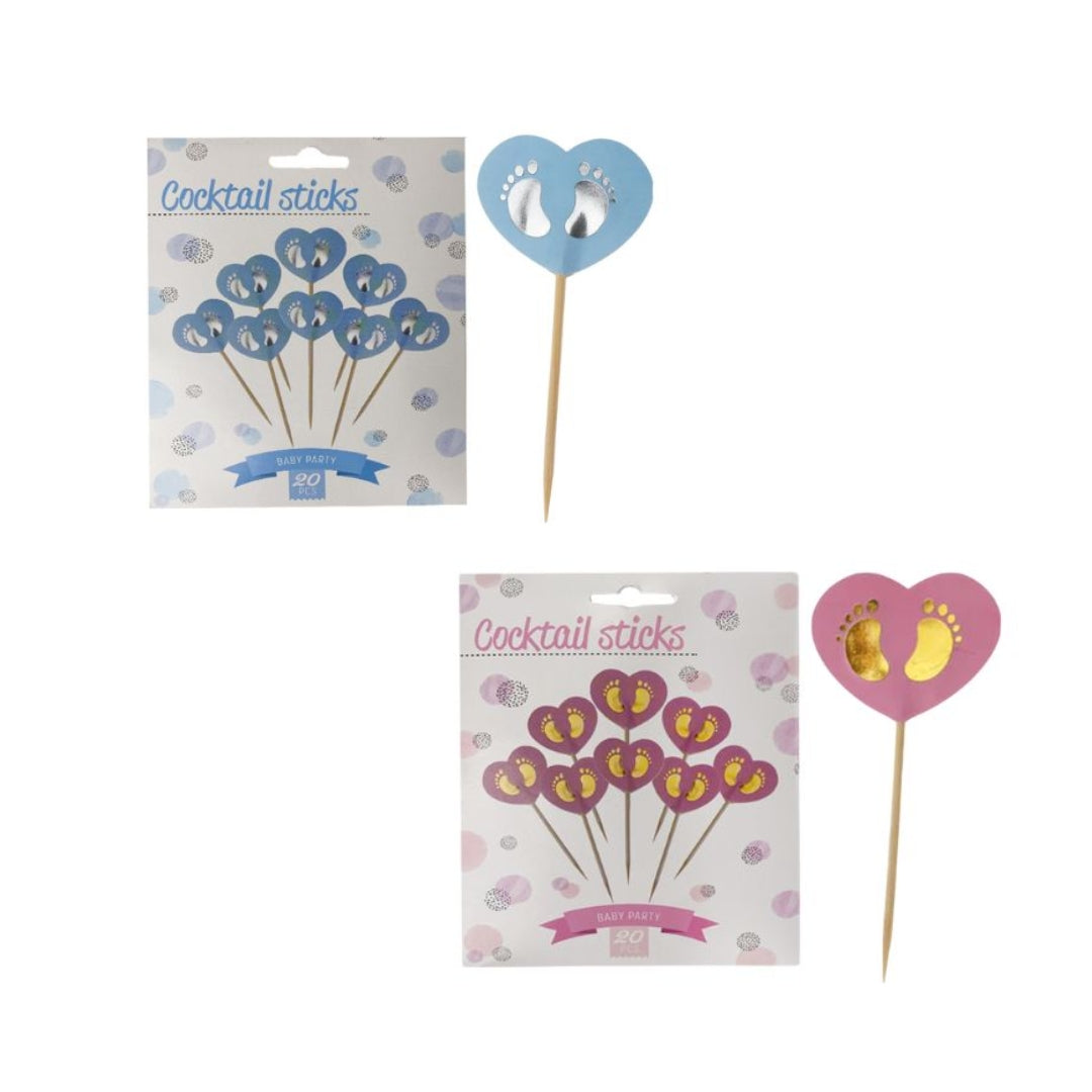 EH Kokkteylpinnar sett 20stk 2ymisk