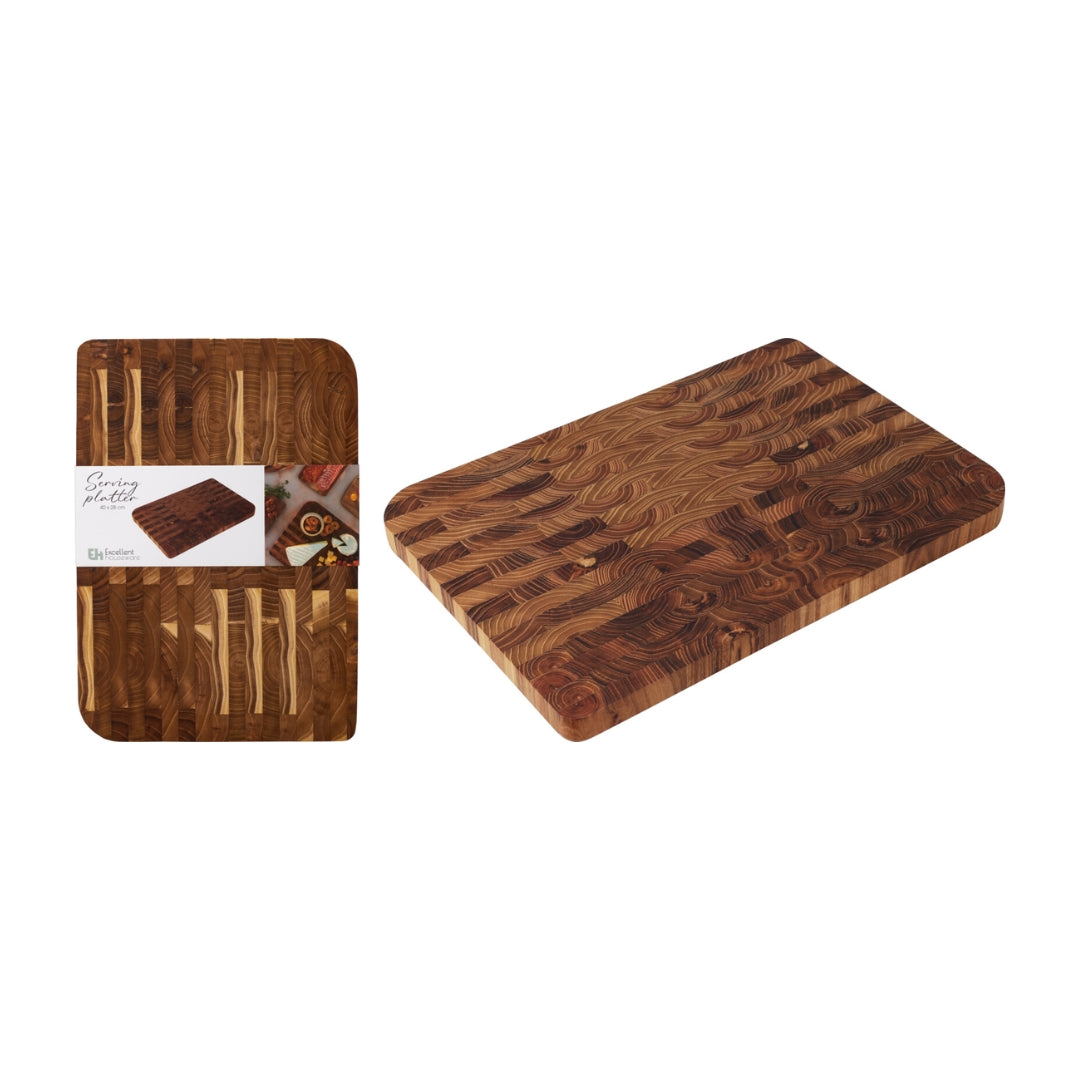 EH Skeribretti teaktræ 46x36x3,5cm