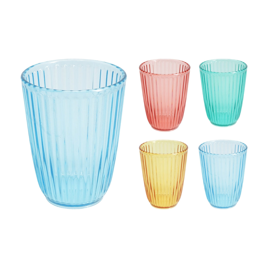 Glas H11cm 4ass 300ml 1stk
