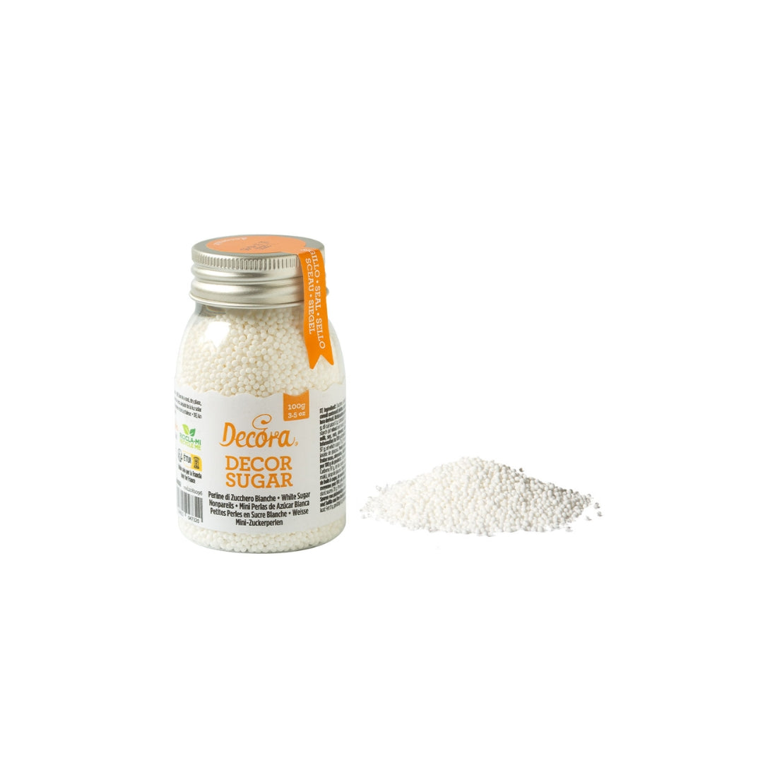 Skreytsukur hvítt 100gr Ø1,5mm