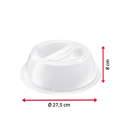 W Mikroovnslok plast Ø27,5cm