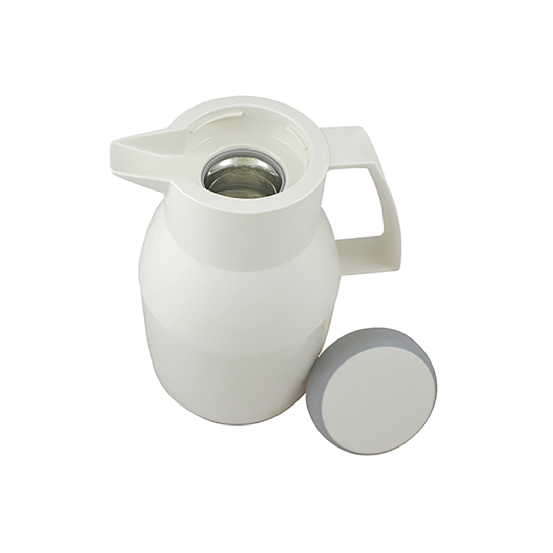 Helios termokanna DIshwasher-proof 1L hvítt