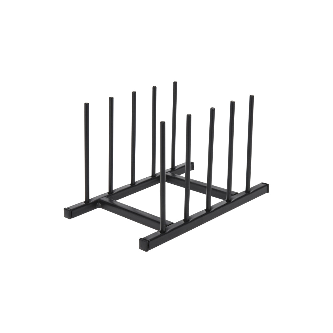 EH Haldari t/tallerkur metal 20x12,5cm svørt