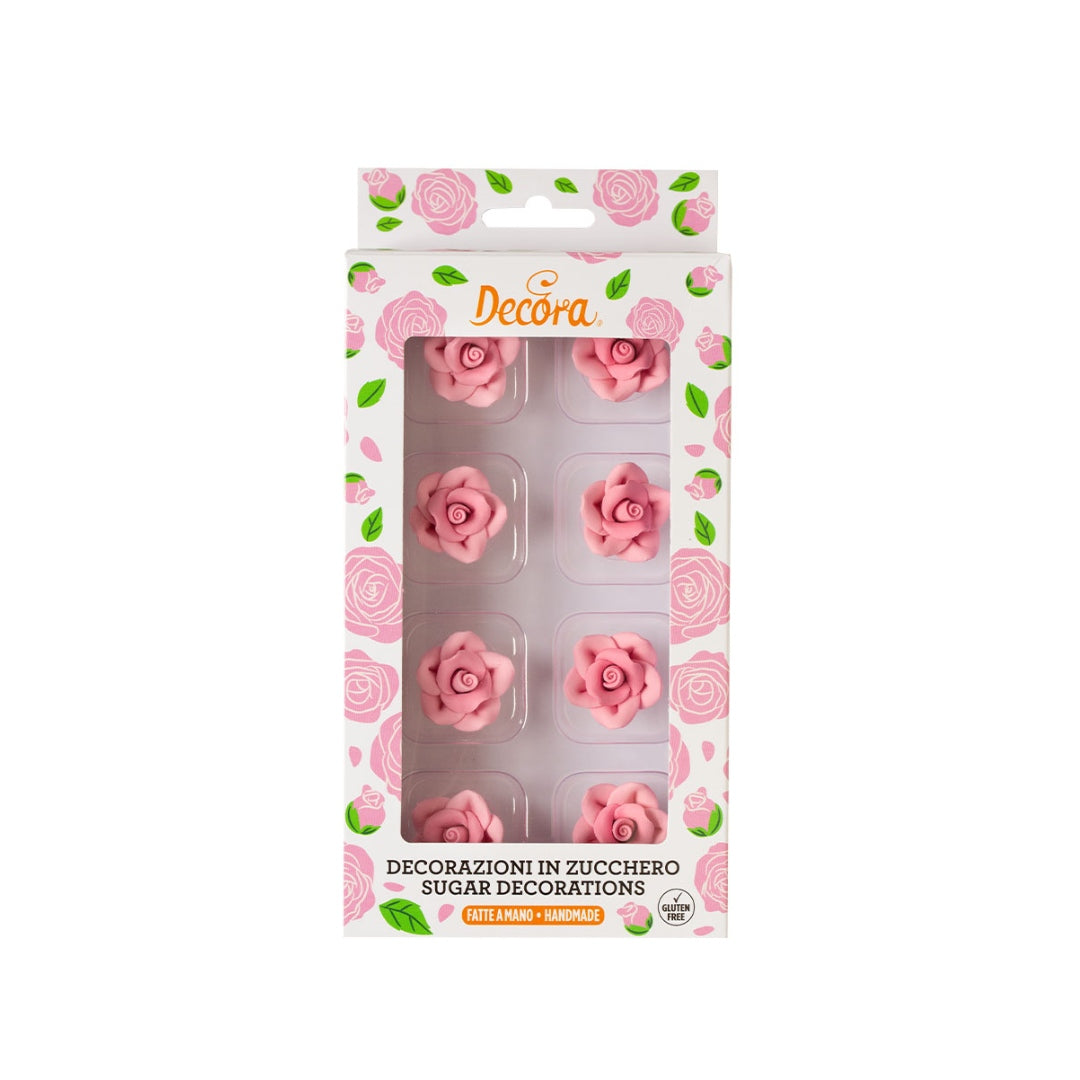 Decora Køkupynt 8stk Pink Rósa