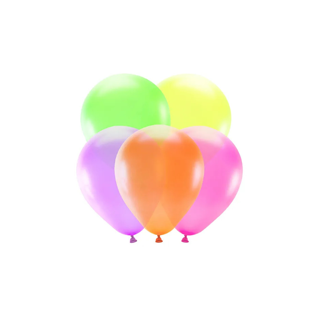Ballónir neon 25cm 5stk