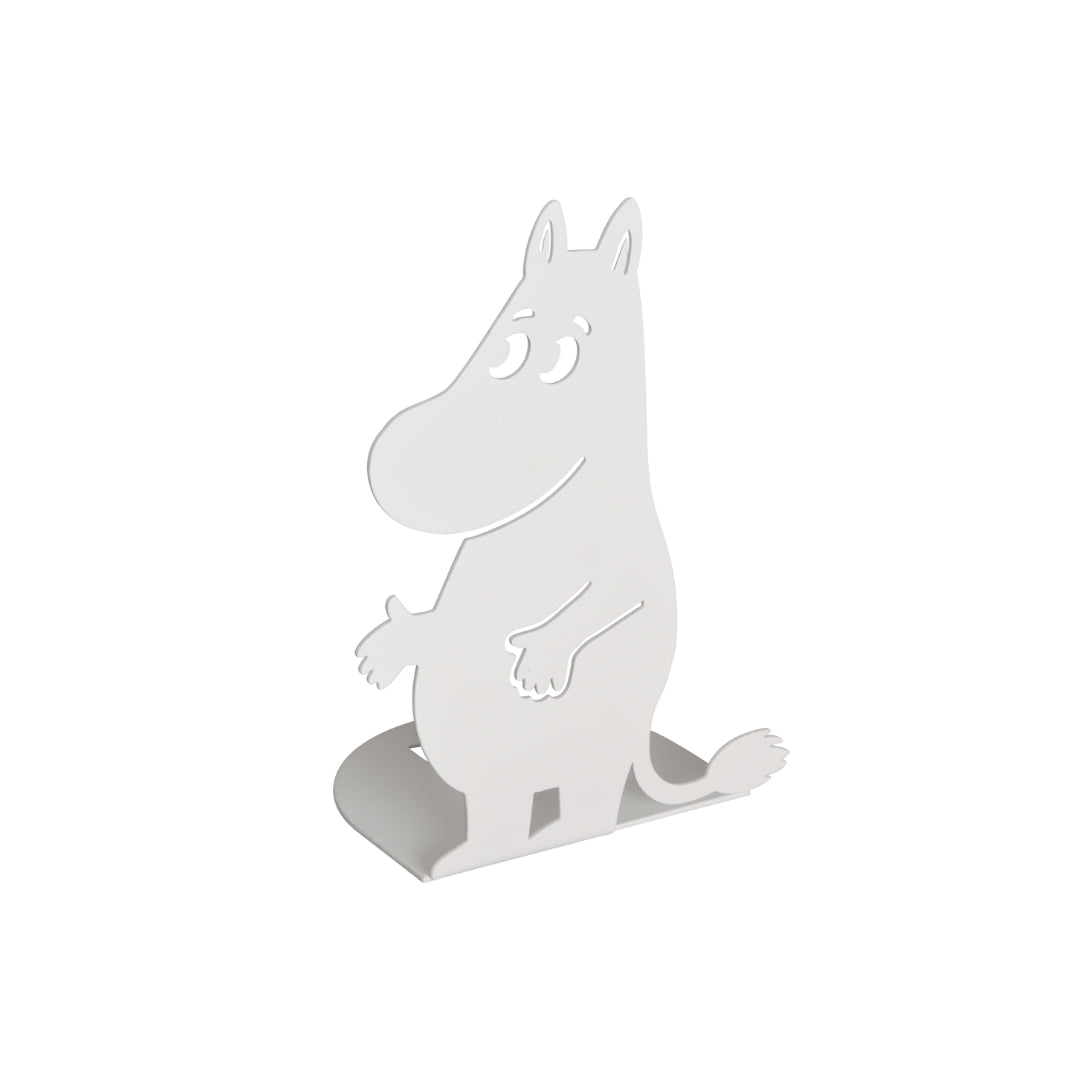 Bókahaldari Mumi hvítt 13,3x17x8,1cm 2stk