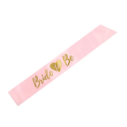 PD Skráband &quot;Bride to be&quot; pink 75cm