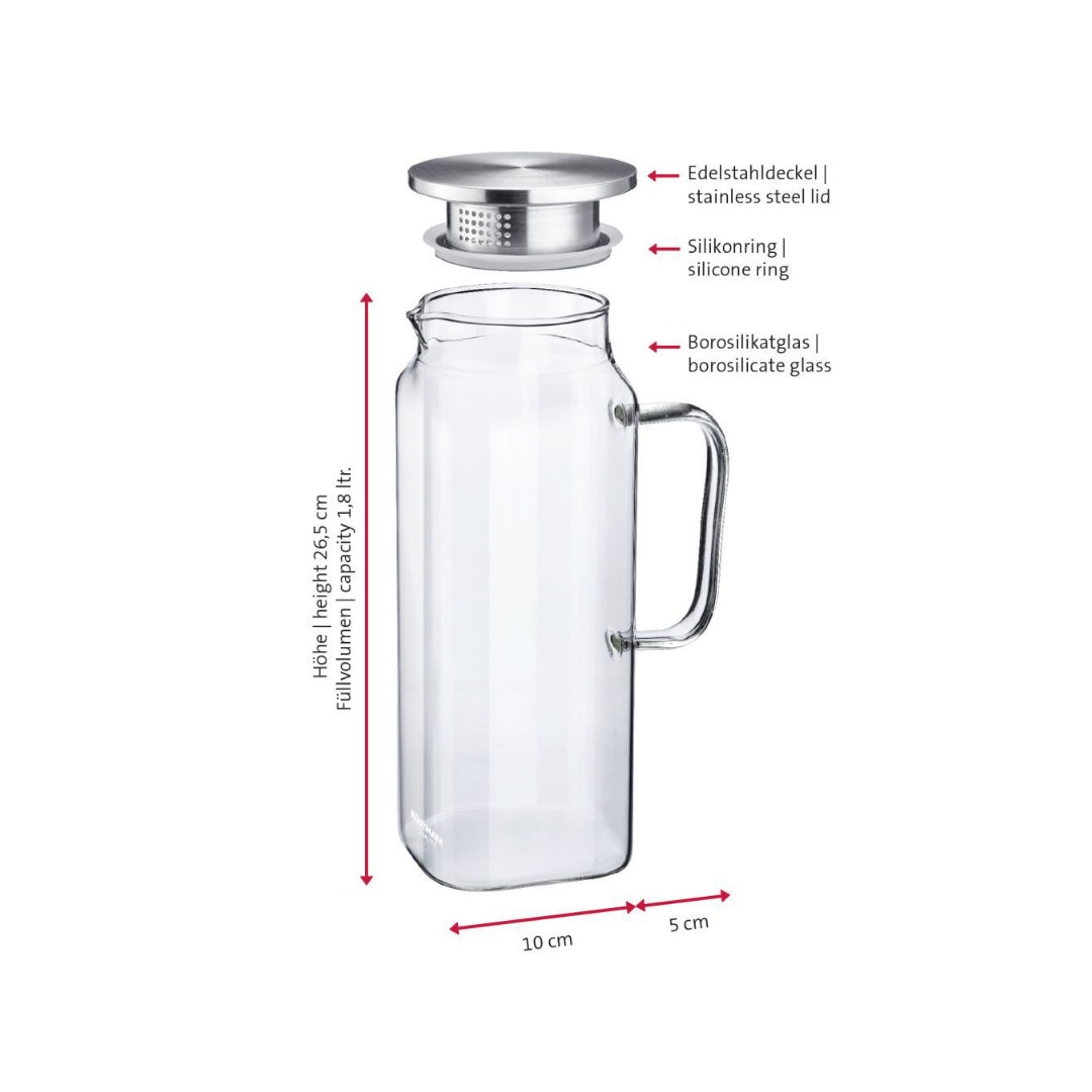 Vatnkanna 1,8L Puro glas+RF