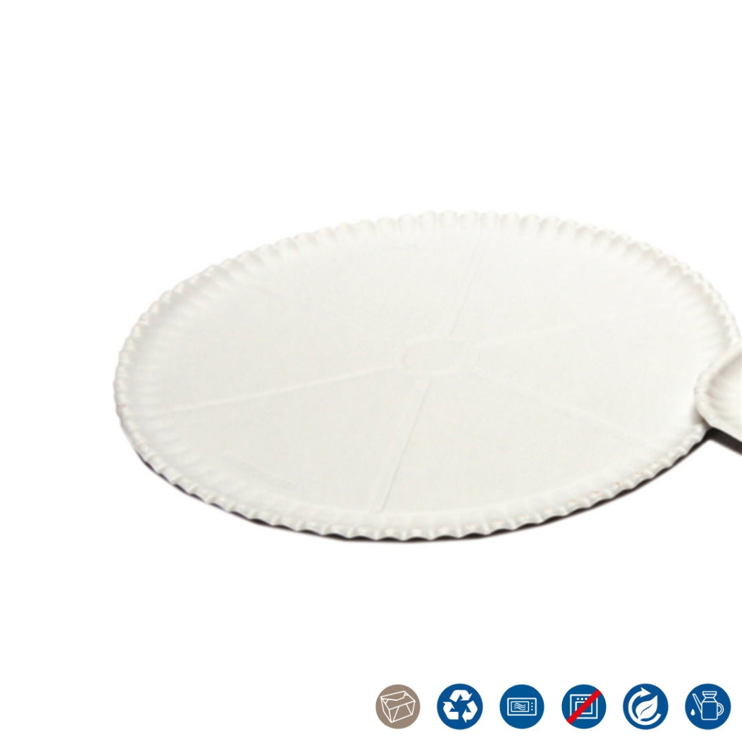 Pizza tallerkur Ø33cm papp 50stk|Kar4 300gr