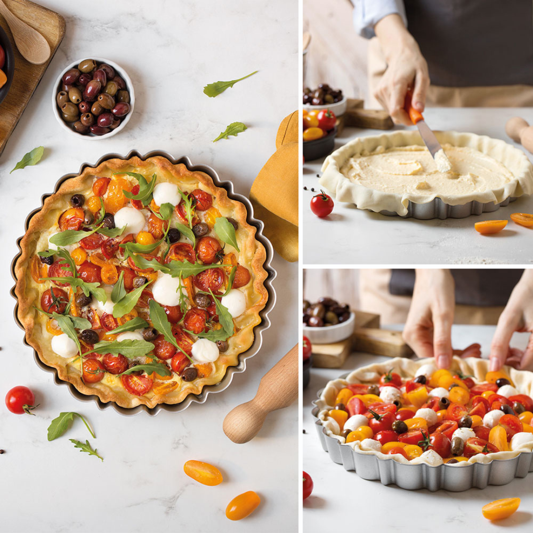 Decora bakiformur Tart tart stál Ø30 H3cm leysan botn