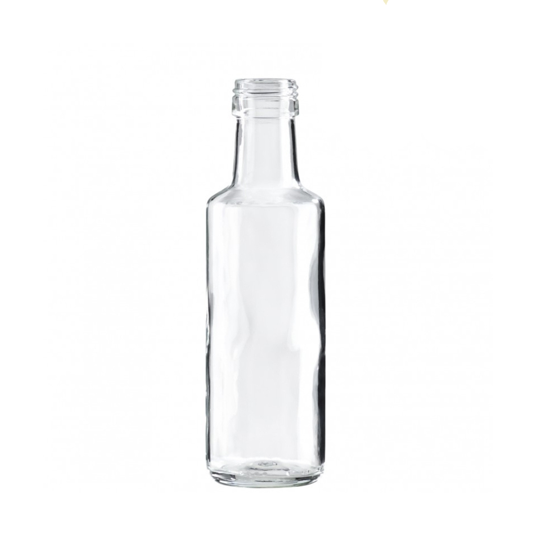 Fløska Dorica 0,1L glas v/lok PP31,5