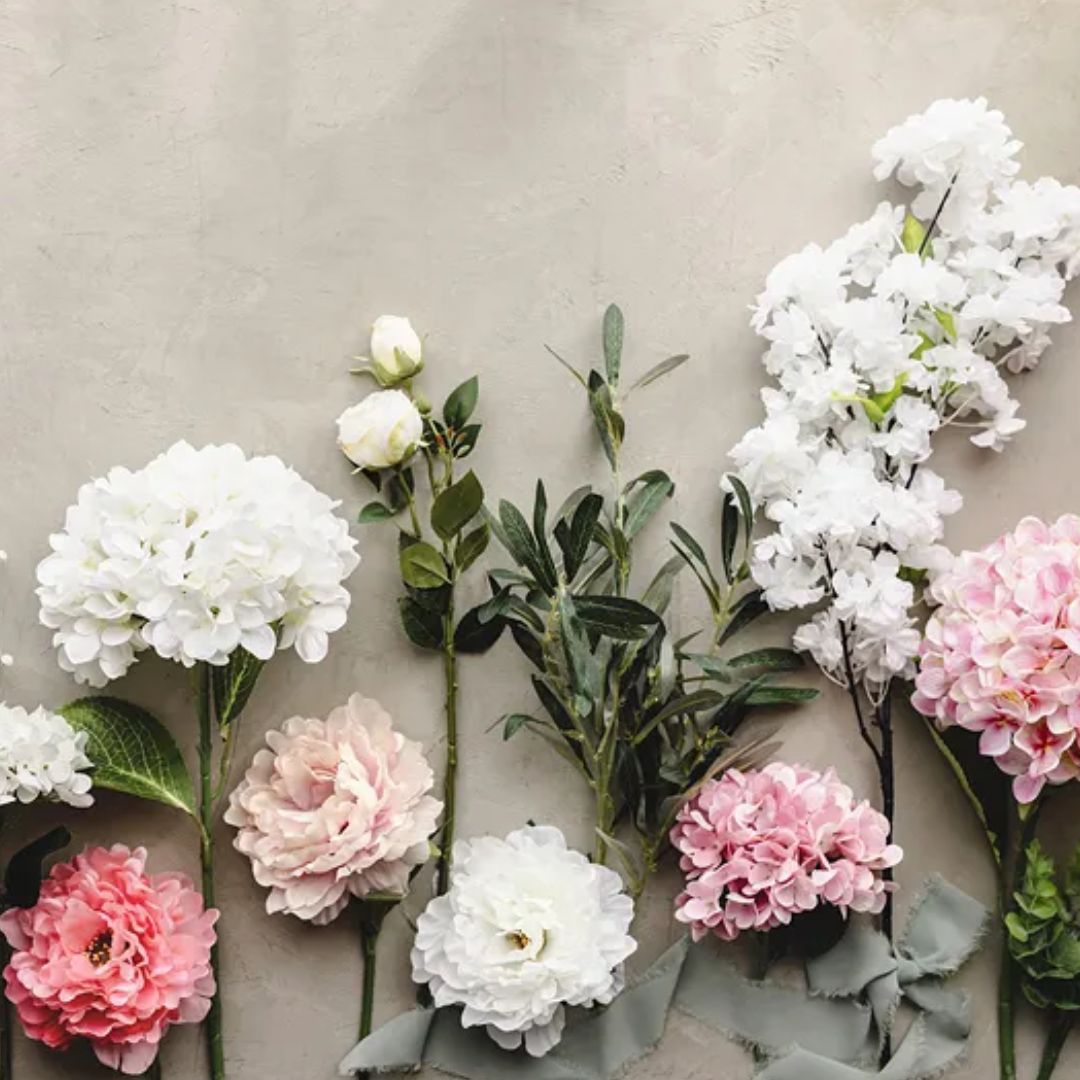 Party Deco Hortensia lj. pink 69cm