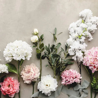 Party Deco Hortensia lj. pink 69cm