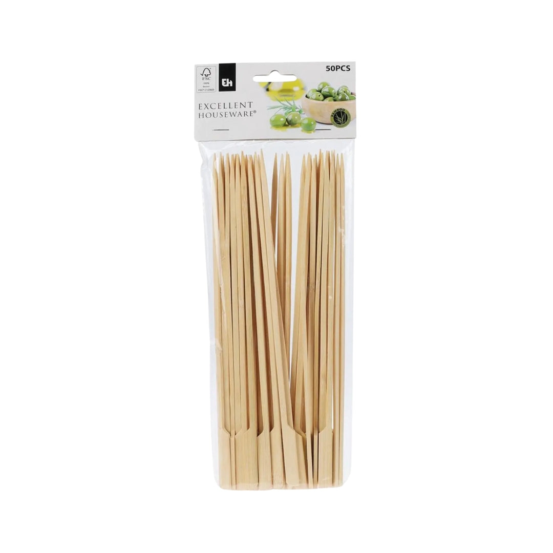EH Matspjót bambus 25cm 50stk