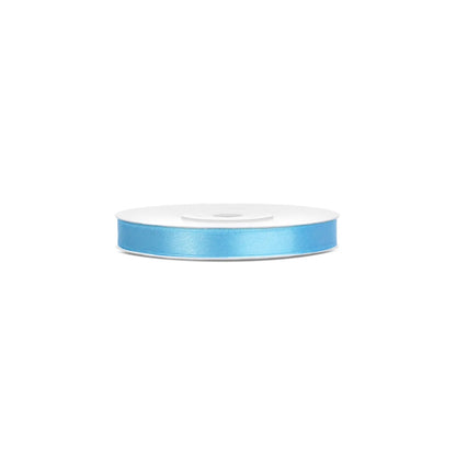 Silkiband himmal blátt 6mm/25m