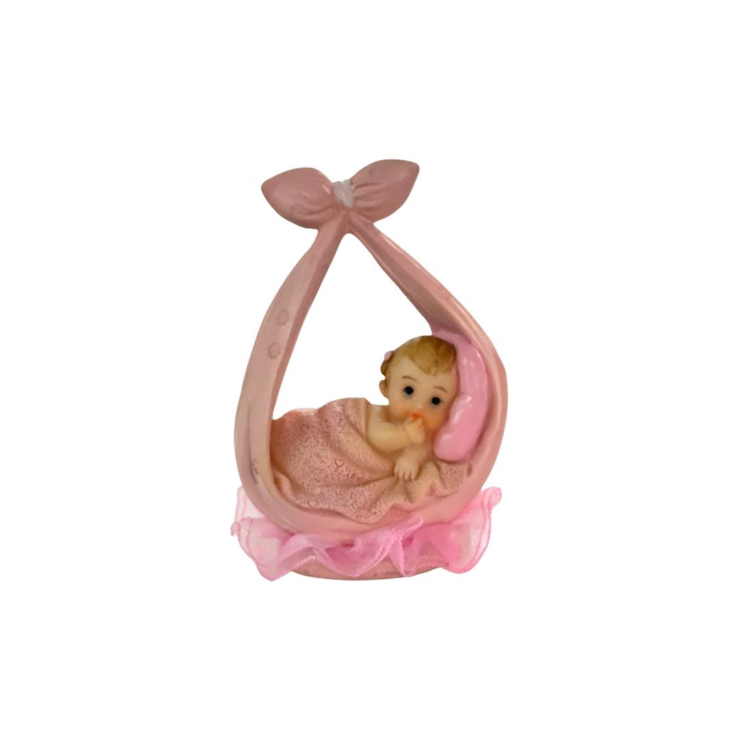 Figur genta í teppi pink 11cm