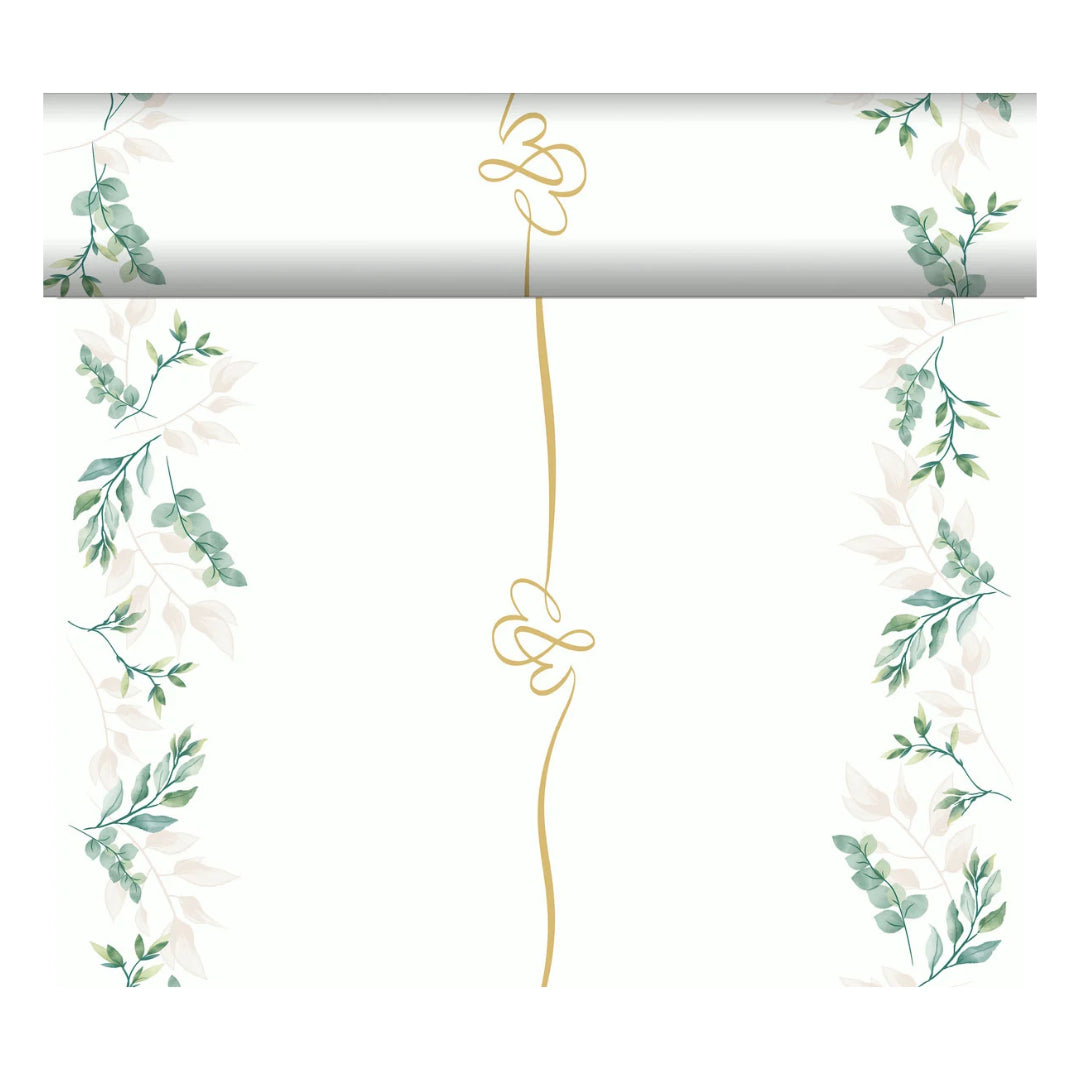Duni Borðr. D/C 0,4x24m 1rull|kar/4 Love hearts