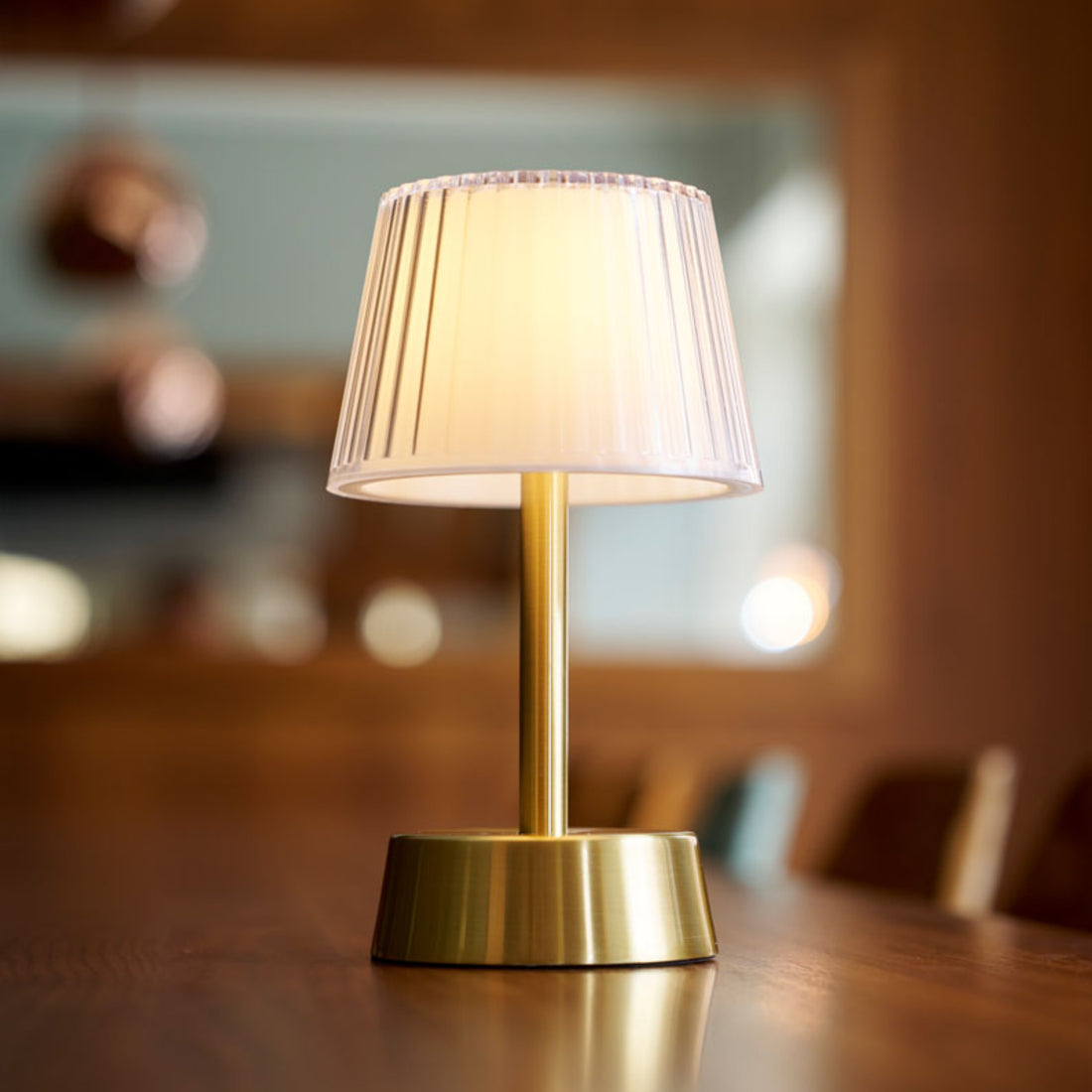 Duni LED lampa tráðleys 12x22 Jay Brass 1stk|kar6
