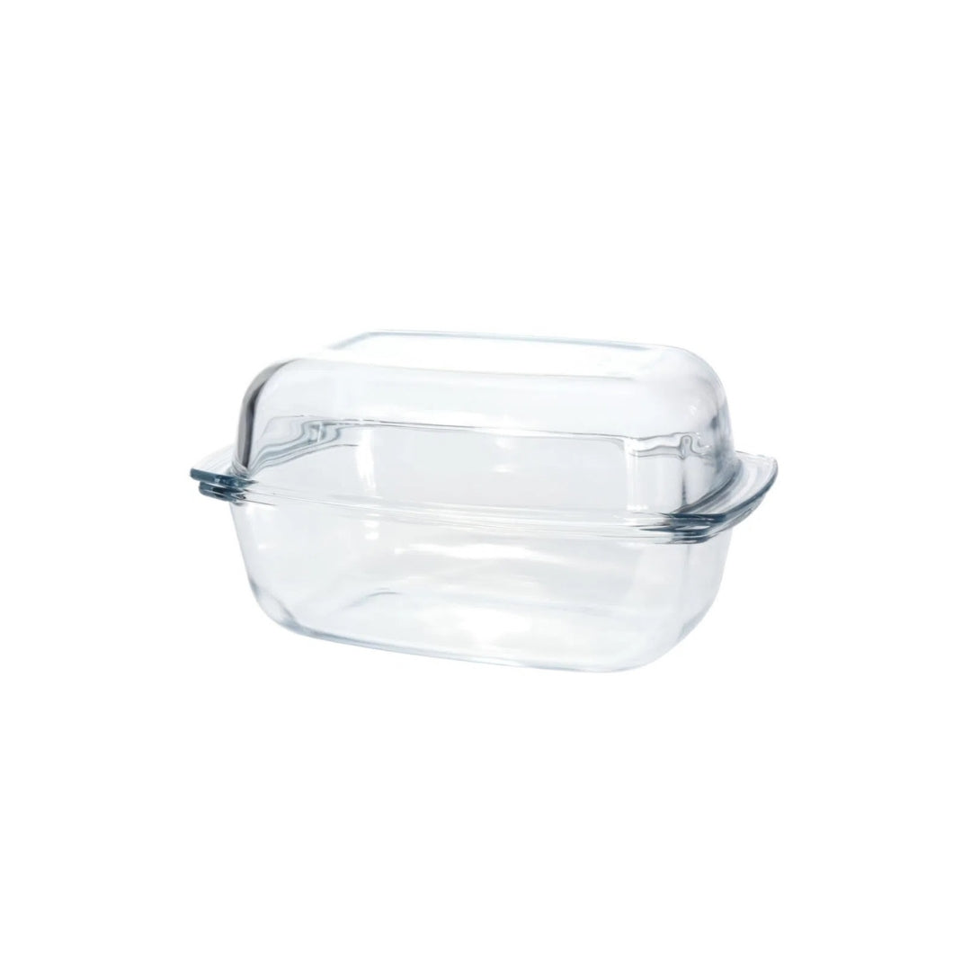 Glasfat 7L v/lok Eldfast 1stk/2