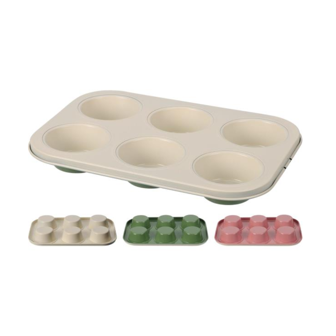 EH Muffinsformur til 6 muffins 265x185x30mm