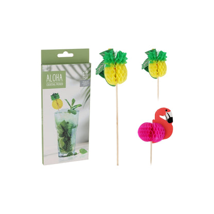 EH Kokkteylpinnar bambus sett 12stk 2ass