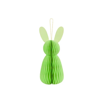 Honeycomb "Kanin" 30cm ljóst grøn