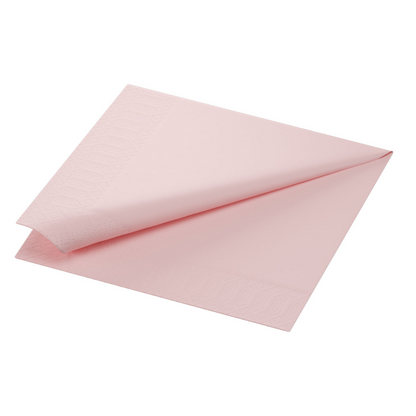 Duni. Serv. 3-lag 40cm 250stk|Kart/4 Mellow Rose