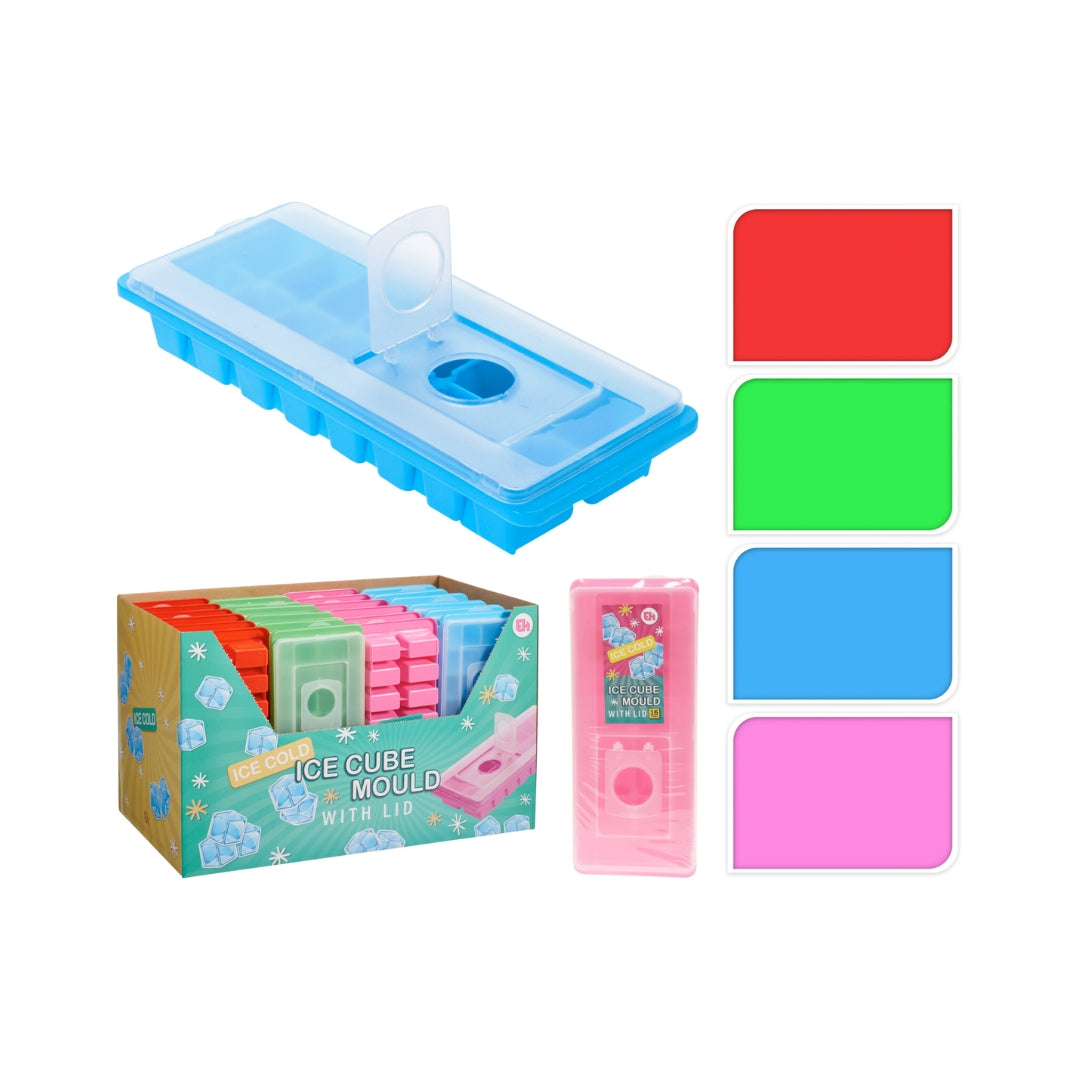 EH Ísterningabakki v/lok 26x10,8cm PP 4ymisk