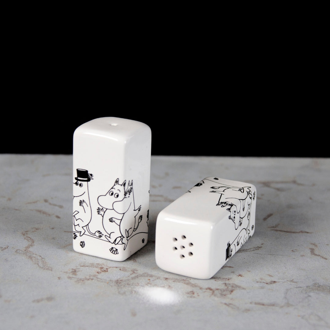Salt &amp; pipar bússur 3x7cm Mumi familja Dolomit