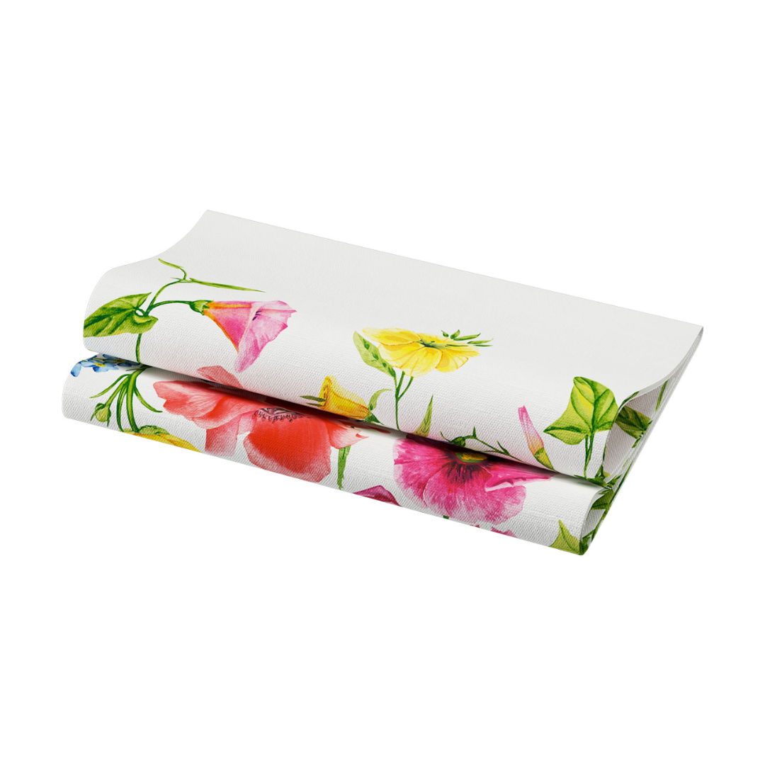 Dunisoft. Serv. 40cm 60stk|Kart/6 Flowy Meadow